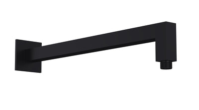 Bocchi Duvardan Tepe Duşu Kolu Kare 400 Mm - Mat Si̇yah - 5750-0001-AB