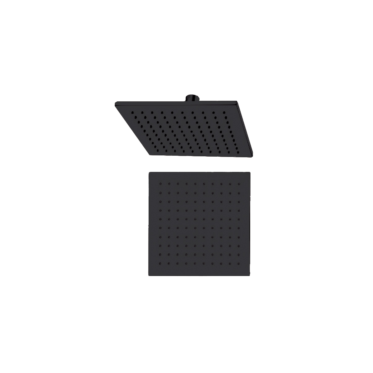 Bocchi Air2 200s Tepe Duşu 200x200 Mm Kare - Si̇yah - 5800-0003-AB