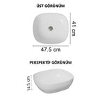 VitrA Outline Çanak Lavabo 5994B403-0016