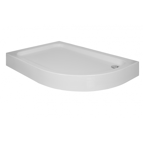 100x90x12 Asimetrik Monoblok Sol Duş Teknesi