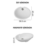 VitrA S20 Tezgahaltı Lavabo 6069B003-0012