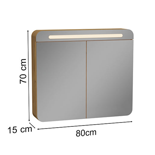 VitrA Sento Aynalı Banyo Dolabı 60896