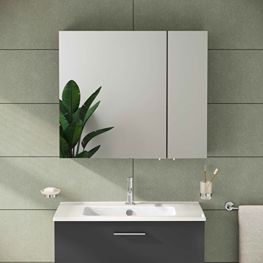 VitrA Mia Asimetrik Aynalı Banyo Dolabı 67705