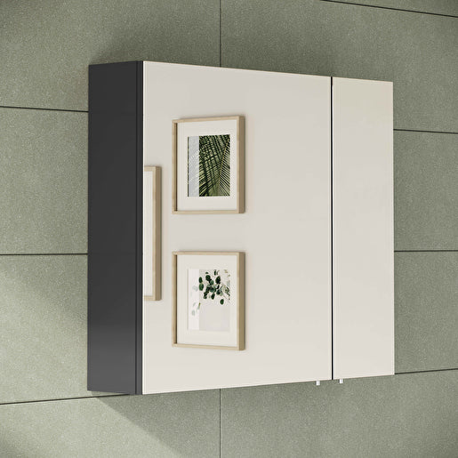 VitrA Mia Asimetrik Aynalı Banyo Dolabı 67705