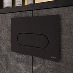 VitrA Root Round Kumanda Paneli, Mat Siyah 740-2211