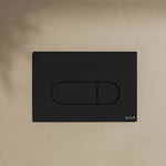 VitrA Root Round Kumanda Paneli, Mat Siyah 740-2211