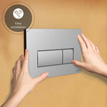 VitrA Root Square Kumanda Paneli, Parlak Krom 740-2380