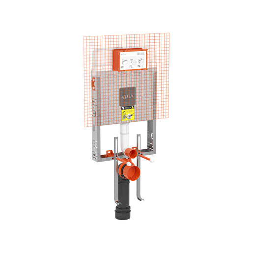 VitrA V-Fix Prime 8cm Asma Klozetler için Gömme Rezervuar 768-1851-01