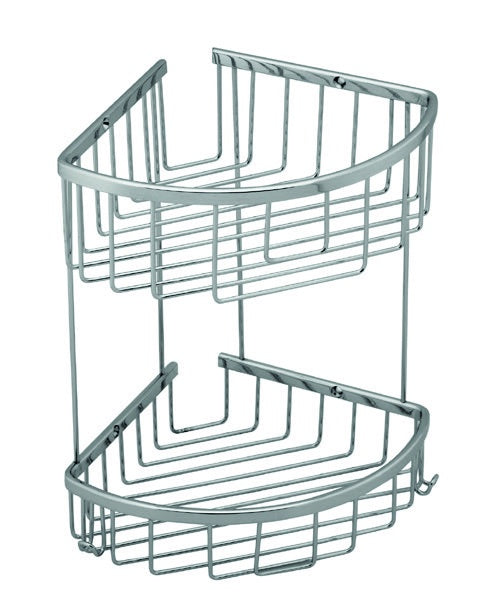 Duş Malzemelik/şampuanlık 180x180 İkili Krom
