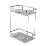 Duş Malzemelik/şampuanlık İkili 180x180 Krom