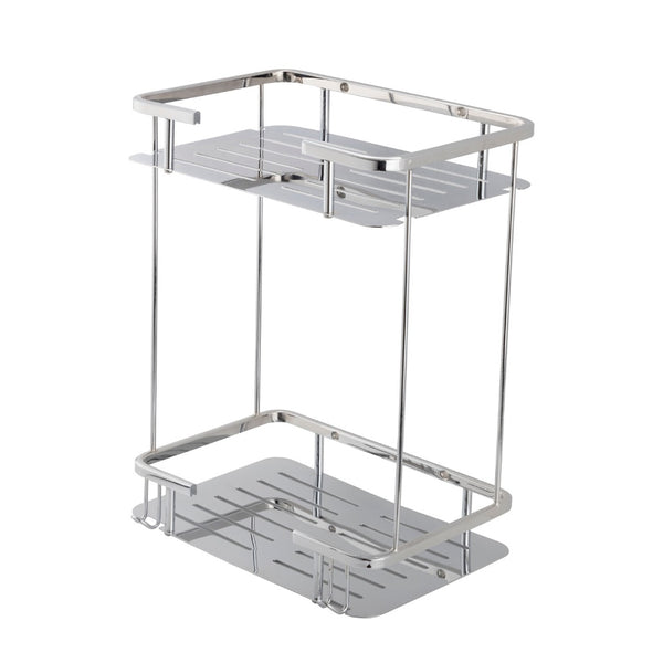 Duş Malzemelik/şampuanlık İkili 180x180 Krom