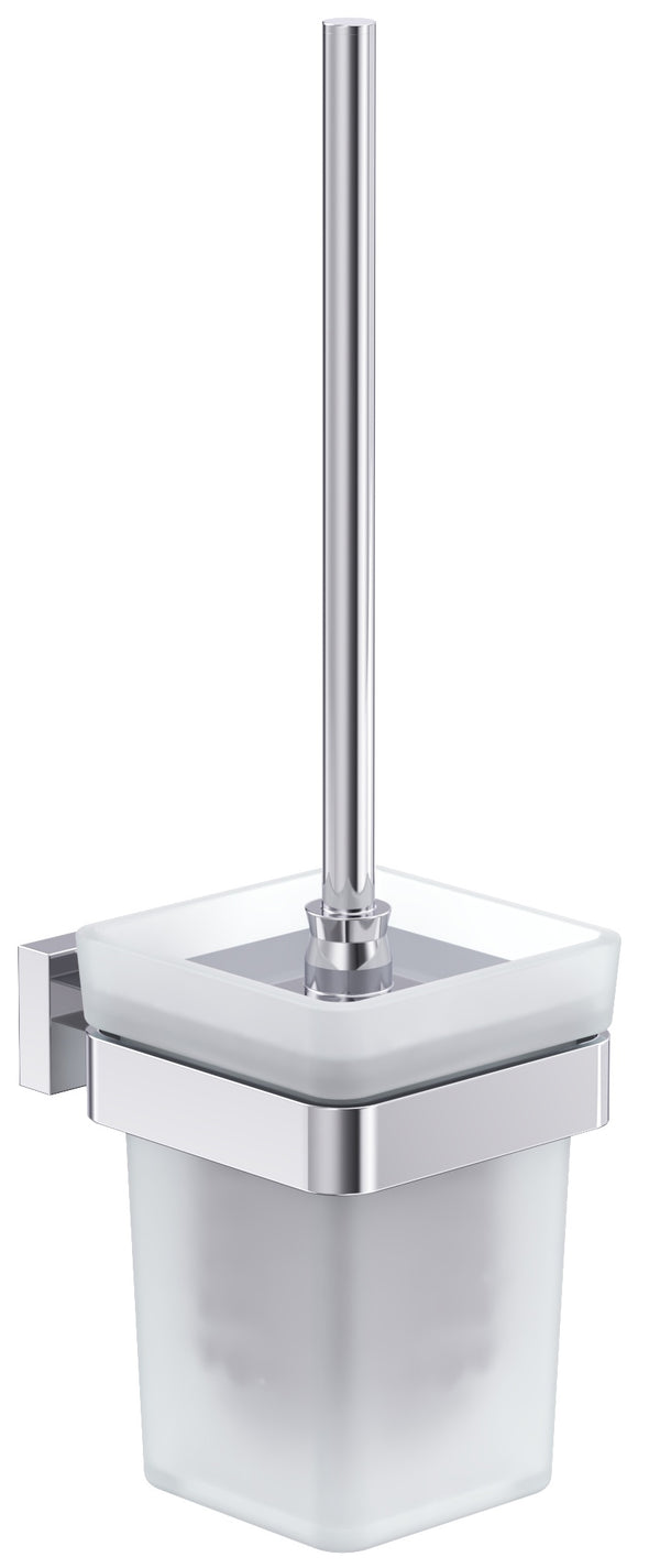 Prıme Tuvalet Fırçalık (buzlu Cam) Krom