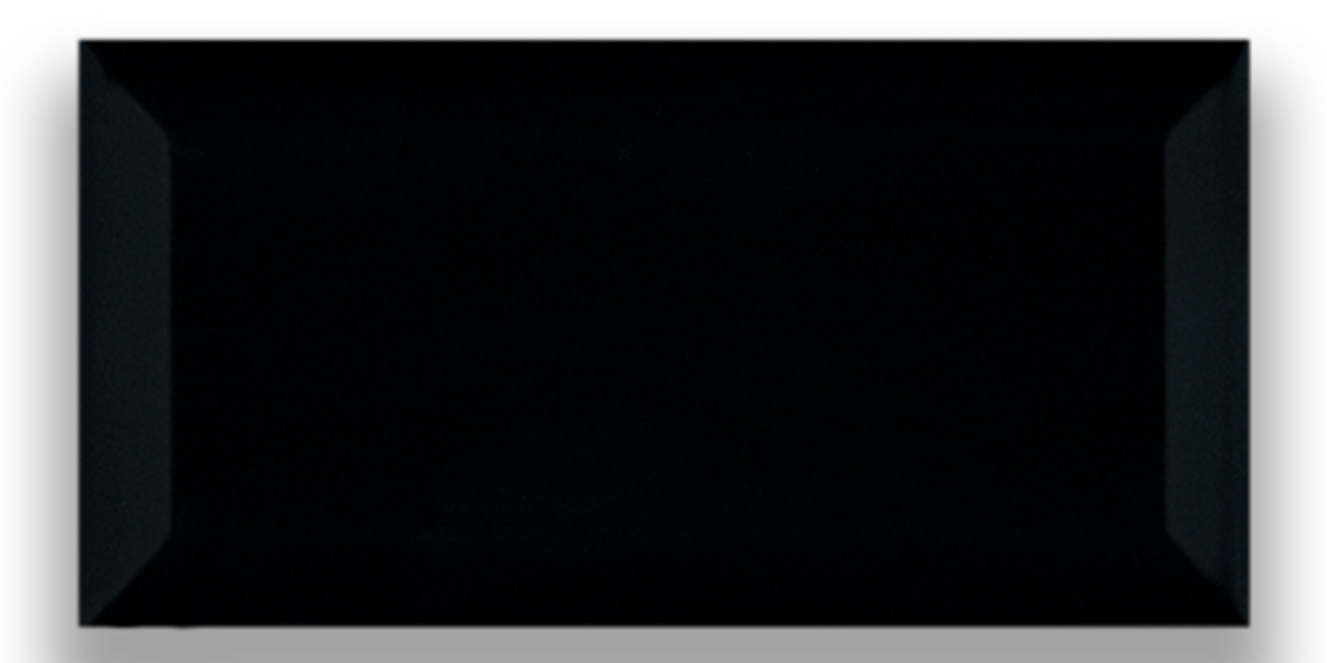 Art Mosaic Metro 7,5x15 / 3”x6” Black Glossy Duvar Karosu