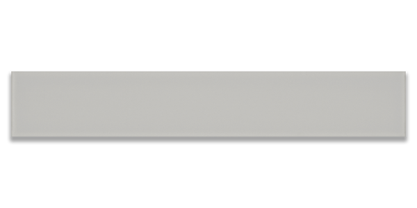 Art Mosaic 5x30 / 2”x12” Silver Grey Flat Glossy Duvar Karosu