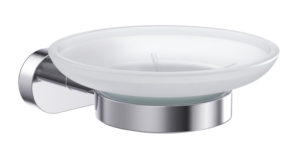 Venüs Sabunluk (buzlu Cam) Krom