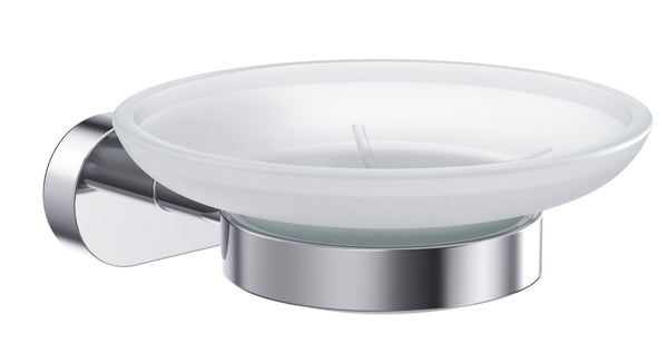 Venüs Sabunluk (buzlu Cam) Krom