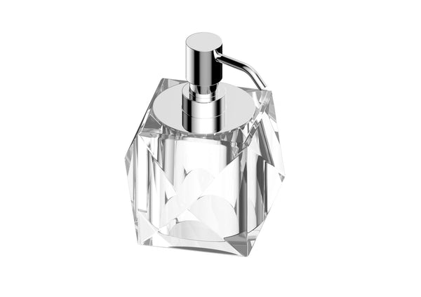 Sharp Line Sıvı Sabunluk T.üstü Şeffaf Krom