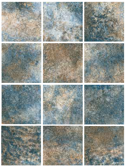 Art Mosaic Flores 15x15 / 6”x6” Granüllü Matt Havuz Porseleni