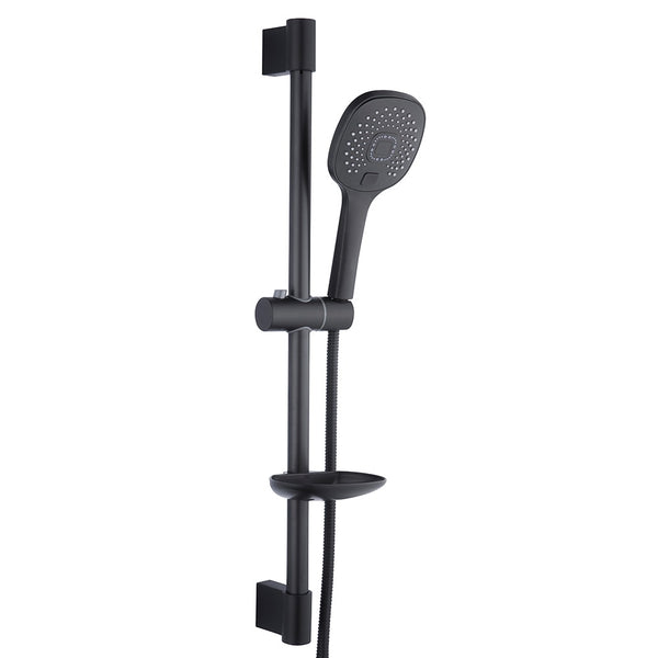 Siyam Royal Sürgülü Duş Seti, Siyah