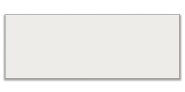 Art Mosaic Flat 10x30 / 4”x12” White Matt Duvar Karosu