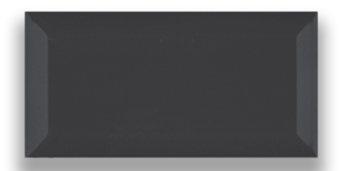 Art Mosaic Metro 7,5x15 / 3”x6” Dark Grey Glossy Duvar Karosu