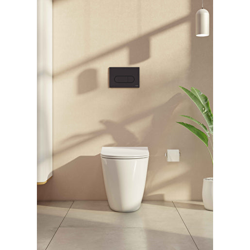 VitrA Root Round Kumanda Paneli, Mat Siyah 740-2211