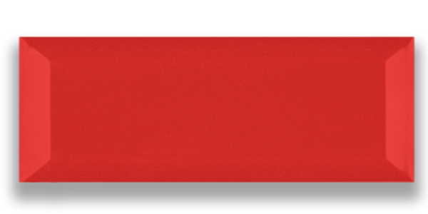 Art Mosaic Metro 10x30 / 4”x12” Red Matt Duvar Karosu