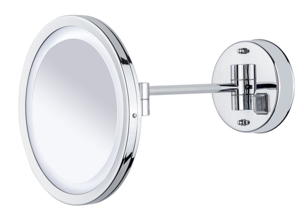 Büyüteçli Ayna,çift Kollu,led Işıklı 3x Krom