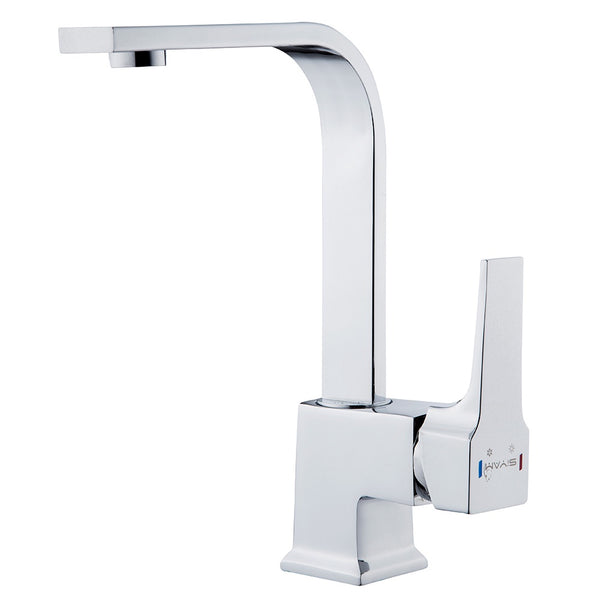 Siyam Alya Kuğu Lavabo Bataryası, Krom