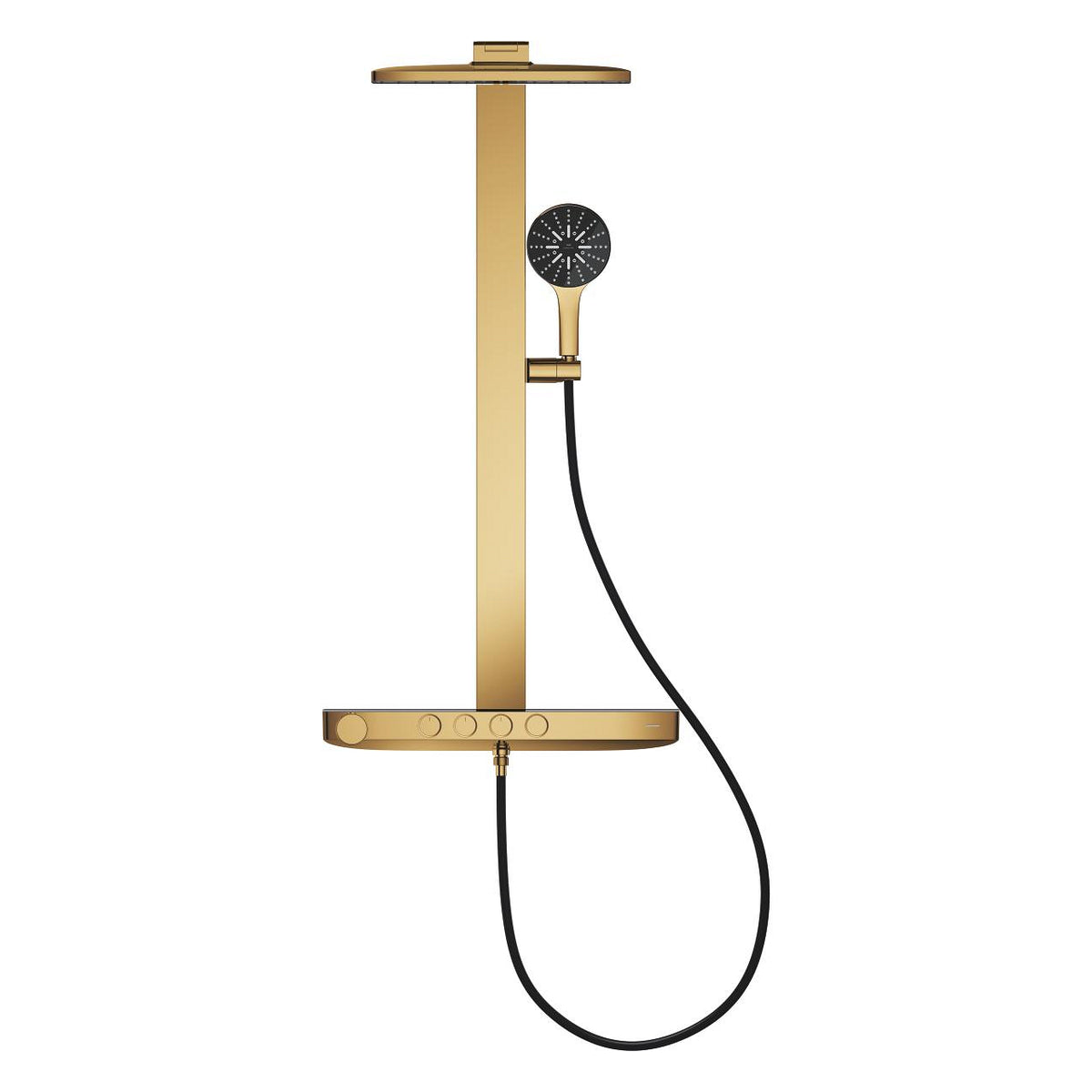 Grohe Rainshower  Aqua  Pure Duvara Monte Termostatik Bataryalı Duş Sistemi - 100961GL00