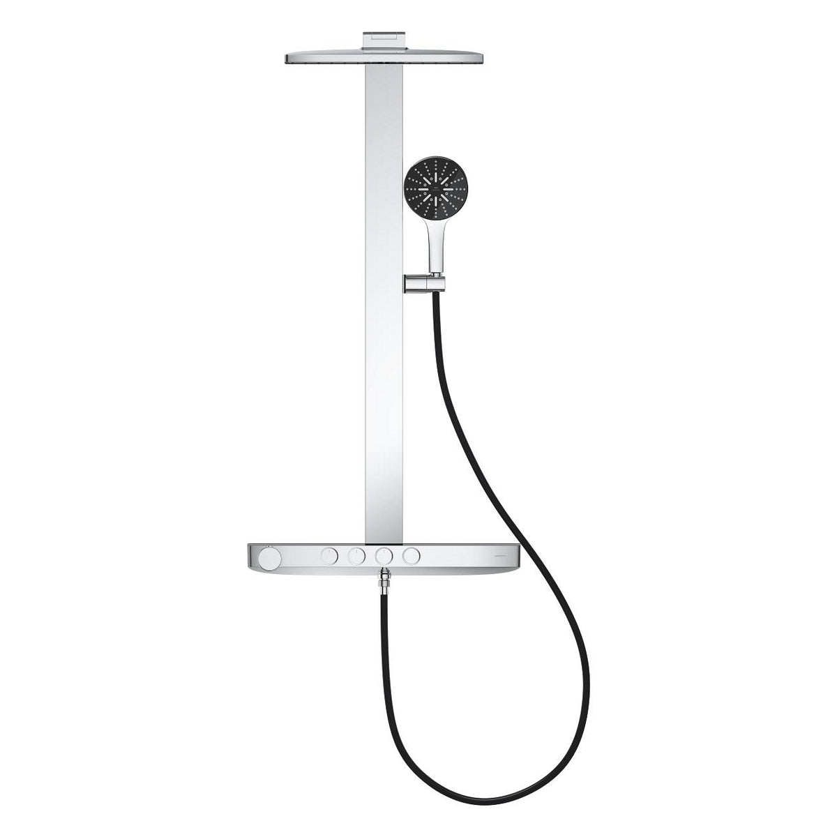Grohe Rainshower  Aqua  Pure Duvara Monte Termostatik Bataryalı Duş Sistemi - 100961KI00