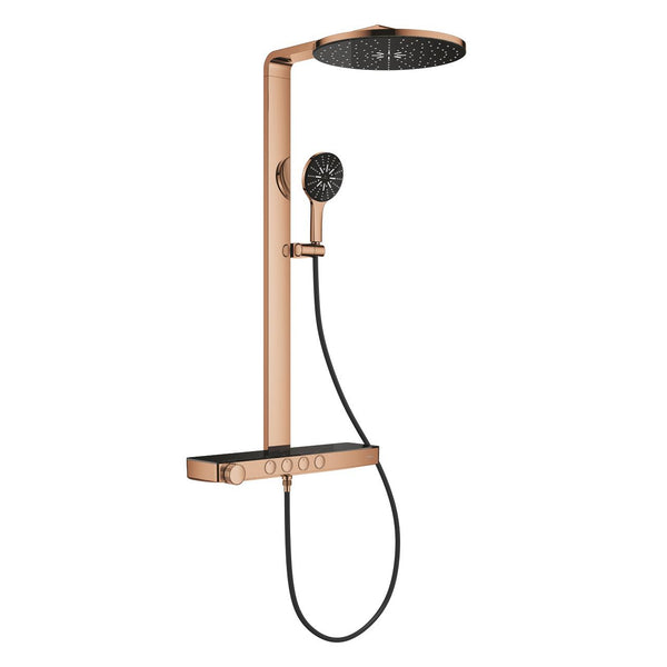 Grohe Rainshower  Aqua  Pure Duvara Monte Termostatik Bataryalı Duş Sistemi - 100964DA00