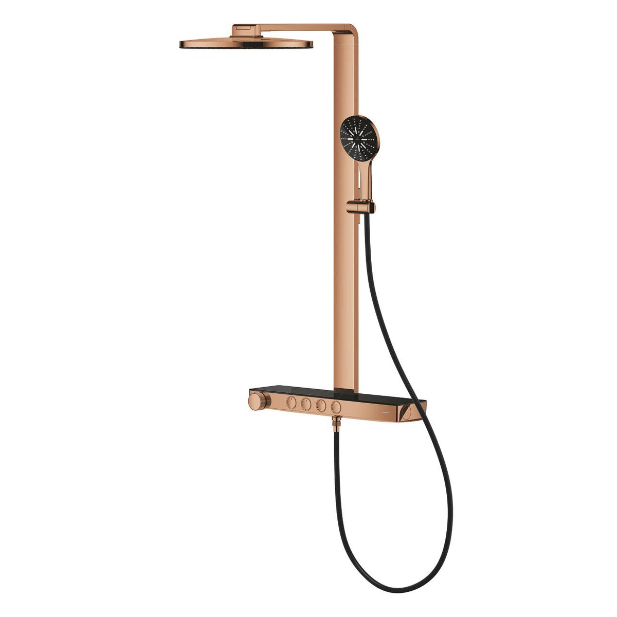 Grohe Rainshower  Aqua  Pure Duvara Monte Termostatik Bataryalı Duş Sistemi - 100964DA00