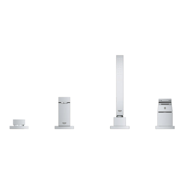 Grohe Eurocube Dört Delikli Küvet Bataryası - 19897001