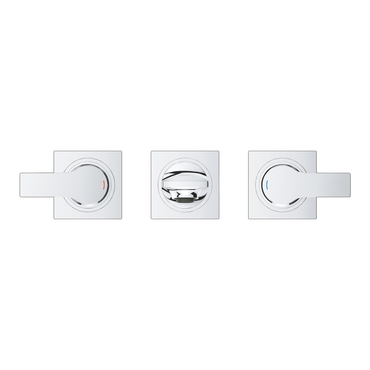 Grohe Allure3 delikli lavabo bataryası 1/2″  S- Boyut - 20189002