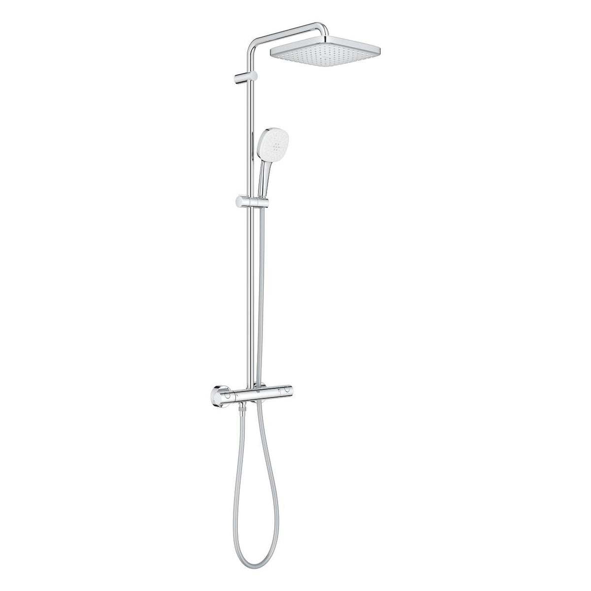 Grohe Tempesta  System 250  Cube Duvara Monte Termostatik Bataryalı Duş Sistemi - 26689001