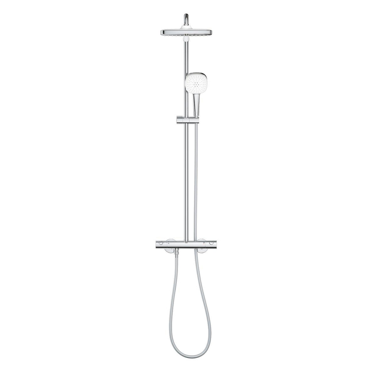 Grohe Tempesta  System 250  Cube Duvara Monte Termostatik Bataryalı Duş Sistemi - 26689001