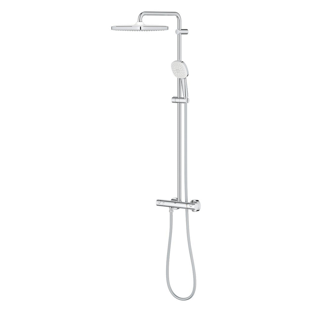 Grohe Tempesta  System 250  Cube Duvara Monte Termostatik Bataryalı Duş Sistemi - 26689001