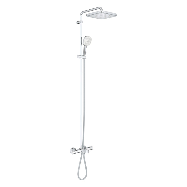 Grohe Tempesta  System 250  Cube Duvara Monte Termostatik Banyo Bataryalı Duş Sistemi - 26691001