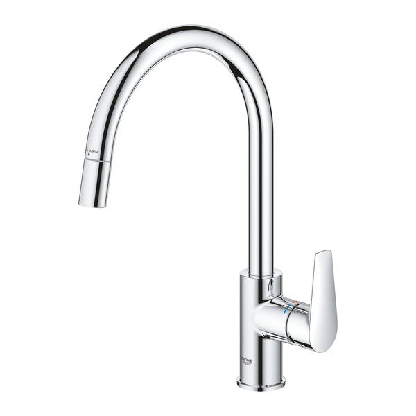 Grohe Bau Edge Tek Kumandalı Eviye Bataryası - 30536000