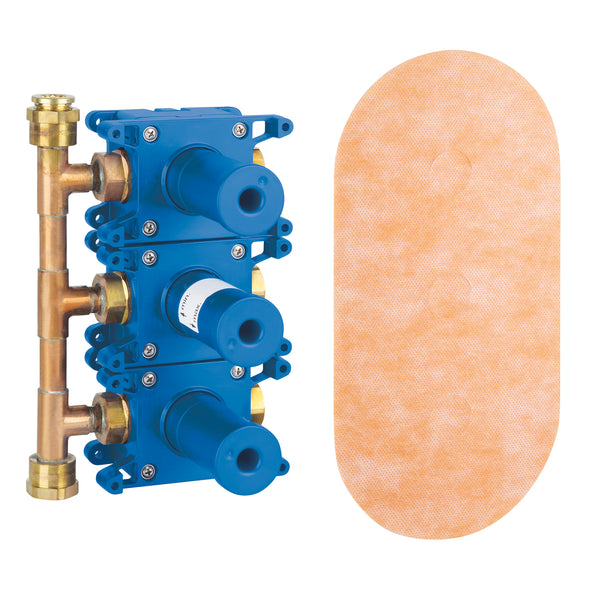 Grohe G R O H E  Rapido  C Rough-In Box For Triple Volume Control 26 880 000 - 35031000