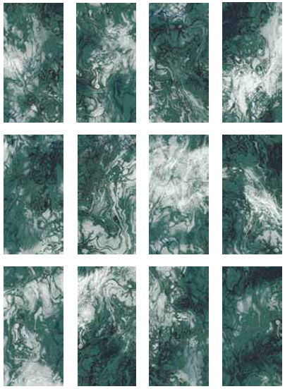 Art Mosaic Sea Green 12,5x25 / 5”x10” Flat Glossy Havuz Porseleni