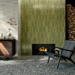 Villeroy & Boch Urban Art Serisi 6 x 25 cm Moss Green Glossy