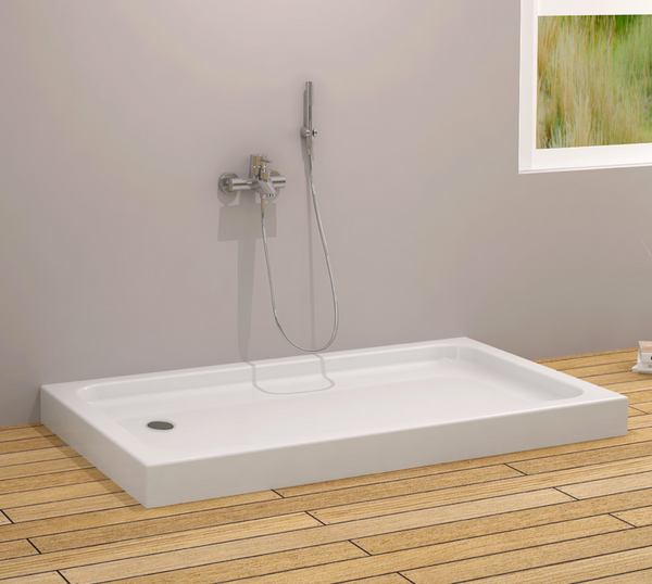 150x90x12 Dikdörtgen Monoblok Duş Teknesi