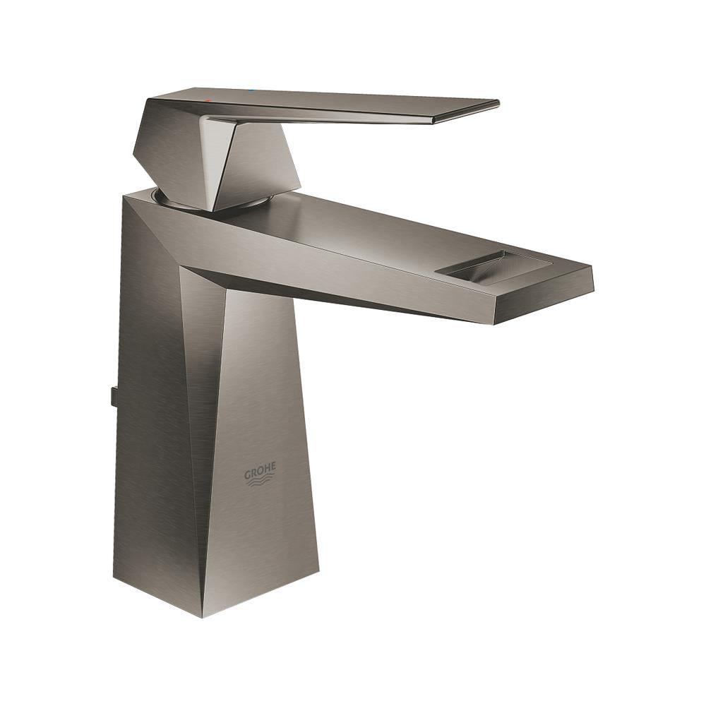 Grohe Allure Brilliant Tek Kumandalı Lavabo Bataryası M-Boyut Brushed Hard Graphite - 23029AL0