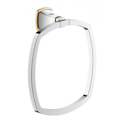 Grohe Halka Yuvarlak Havluluk Grandera  Krom/Altın - 40630IG0