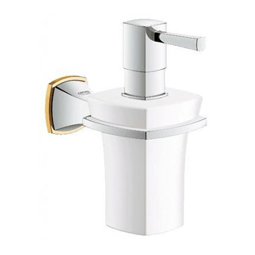 Grohe Sıvı Sabunluk Ve Tutacağı Grandera Krom/Altın - 40627IG0