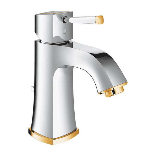 Grohe Grandera Tek Kumandalı Lavabo Bataryası 1/2'' S Boyut Krom/Altın – 24369IG0