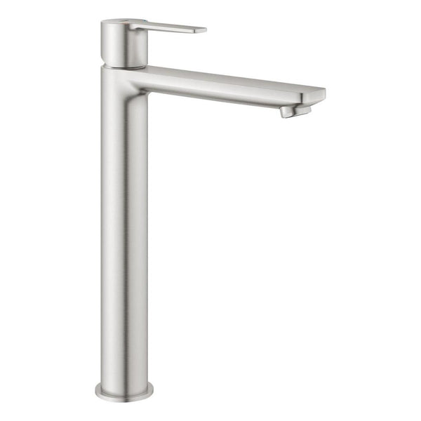 Grohe Lavabo Bataryası Lineare Tek Kumandalı Super Steel - 23405DC1