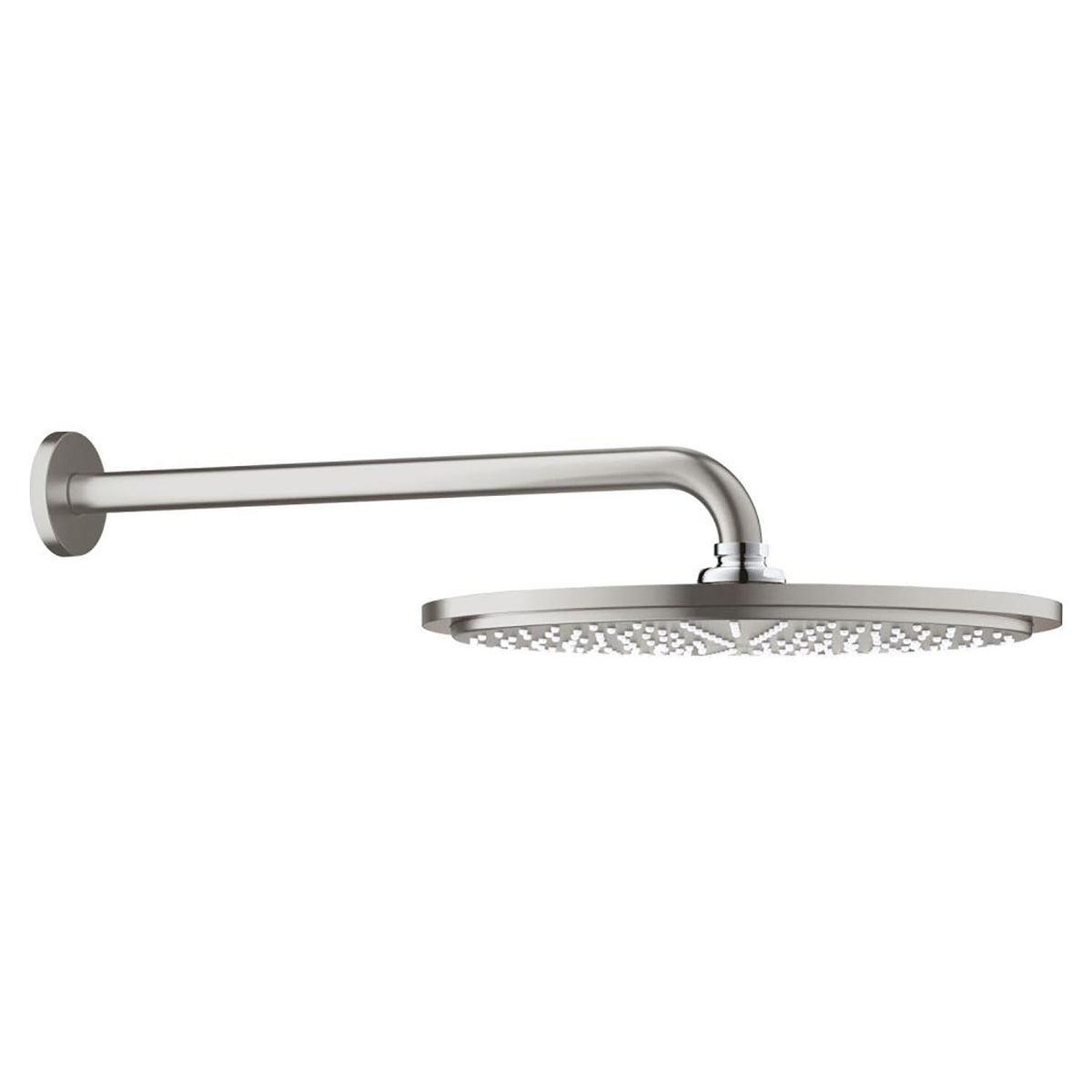 Grohe Tepe Duşu 31 cm + Duv.Dirsek 38 cm Super Steel - 26066DC0